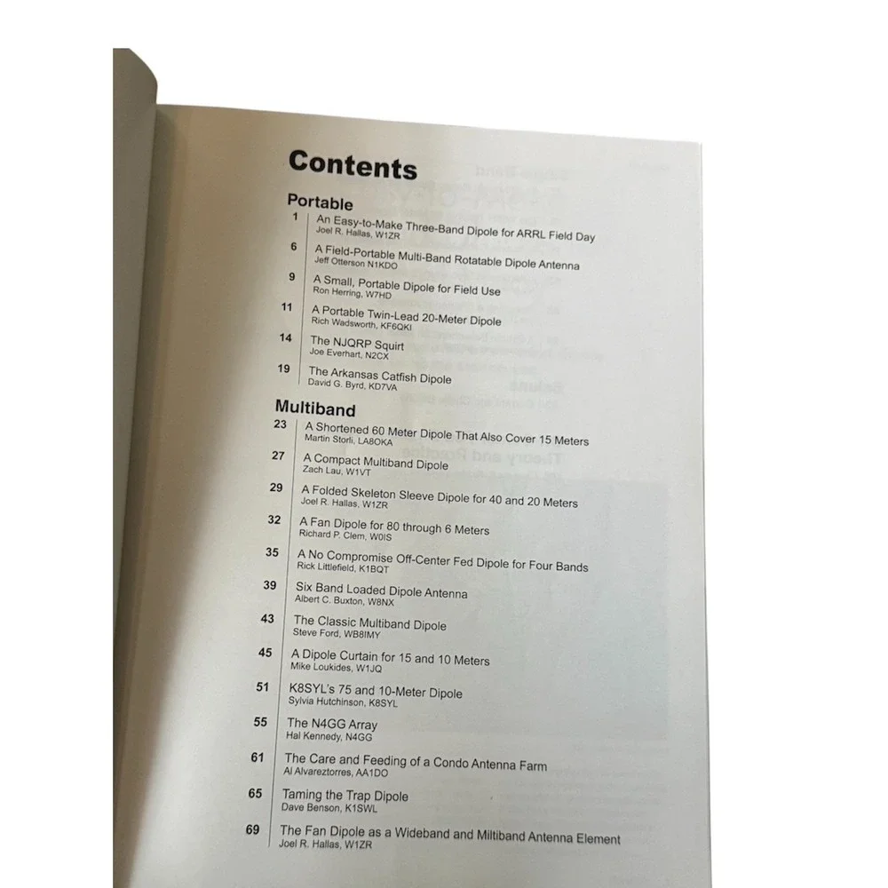 ARRL HF Dipole Antennas for Amateur Radio 20 Projects 2019 1st Ed Ham Radio
